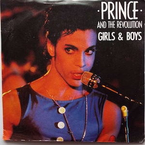 Prince And The Revolution Girls & Boys 7&quot; Single 45rpm 1986 Vintage Record UK Pressing Electronic Dance