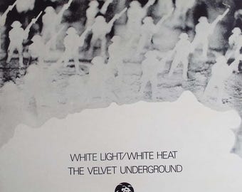 Velvet Underground-white Light / White Heat - Etsy