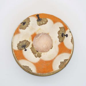 Vintage 1940er Coty Air Spun Powder Box Origan Duftpulver Unbenutzter Zustand Vanity Lagerung Post WWII War Pack