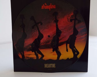 vintage 1986 The Stranglers Dreamtime Picture Disc Vinyl Record LP UK Pressing New Wave Pop Rock