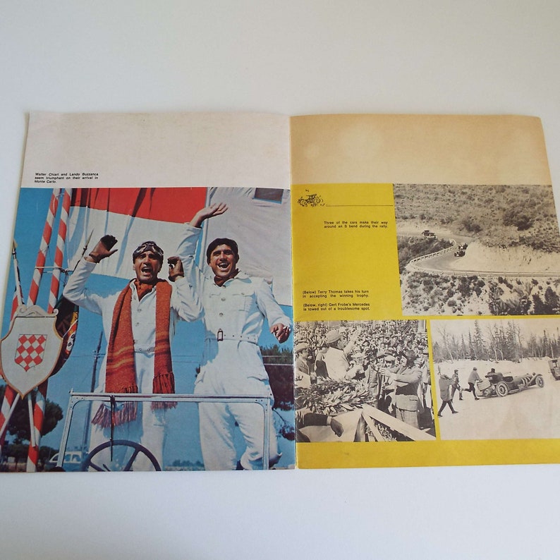 Vintage 1969 Those Daring Young men in Their Jaunty Jalopies Film Movie Programme Souvenir Program Susan Hampshire Tony Curtis Eric Sykes