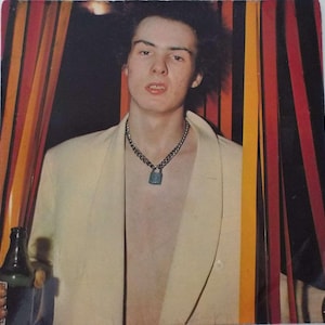 Sid Vicious Sid Sings 1979 LP Álbum Vinil Vintage Edição Britânica 1ª Edição Sem Pôster