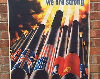 ヘンリー・コーナー作「United We are Strong」のオリジナル