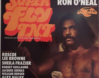 オシビサ スーパーフライ T.N.T. オリジナル映画サウンドトラック LPアルバム 1973年 ヴィンテージ ビニールレコード ファンク USプレス