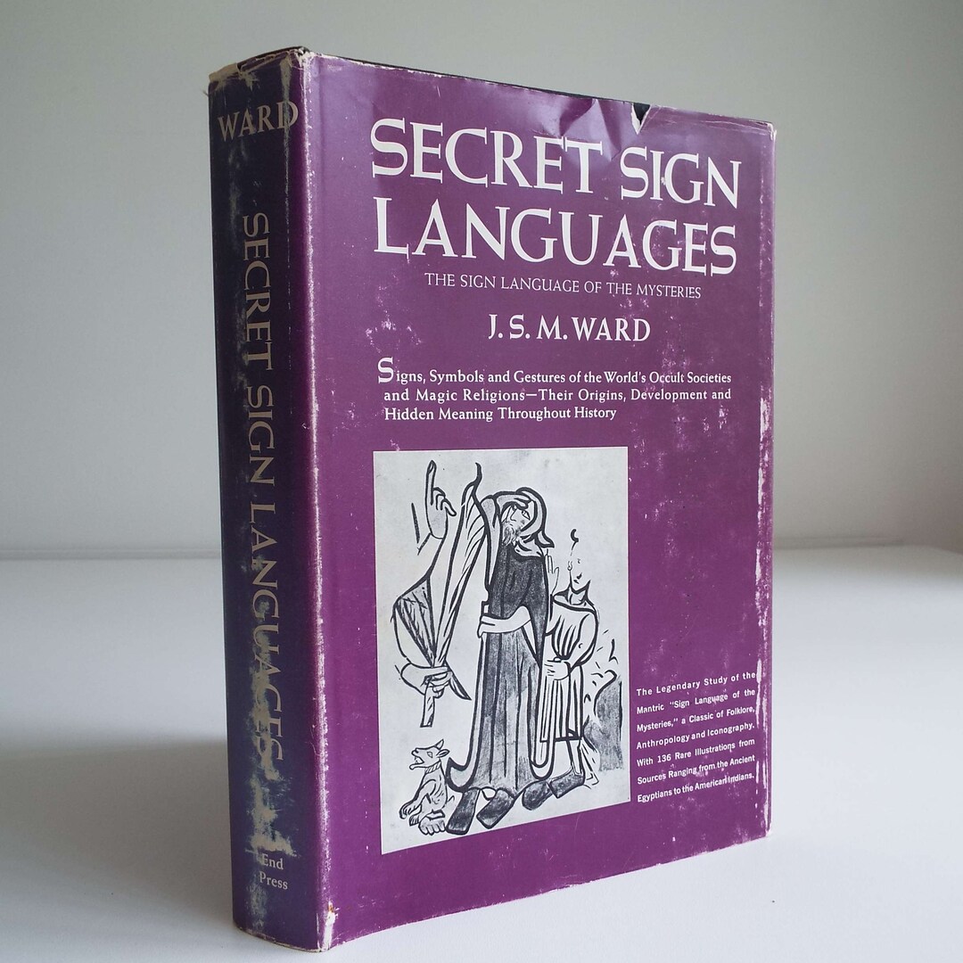 Vintage 1969 Secret Sign Languages the Sign Language of the - Etsy
