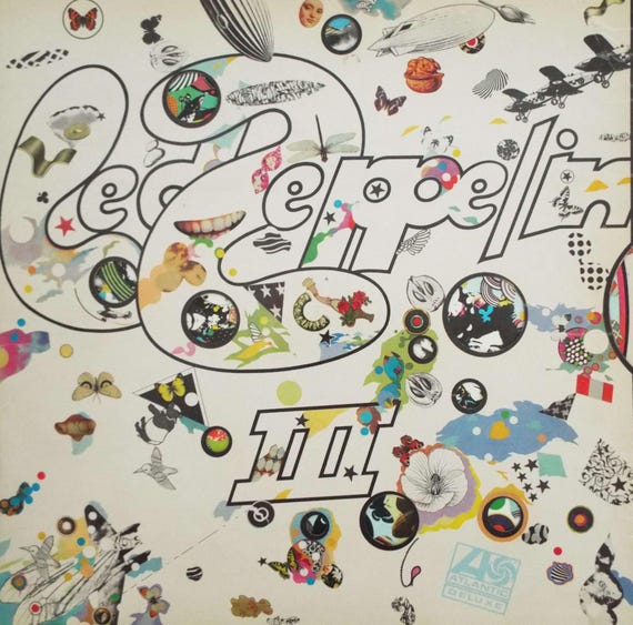 Led Zeppelin - Led Zeppelin III Vinyl Record LP UK Pressing A5/B5
