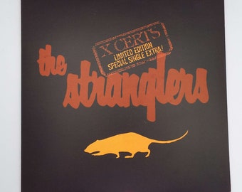 Vintage Record 1979 The Stranglers X Certs Vinyl Record Japanese Pressing Punk Rock