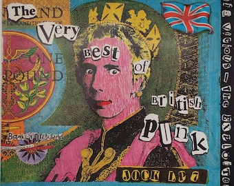 洋楽 very best of punk LP uk sex pistols The Very Best of British Punk LP Album 1986 Vintage Vinyl