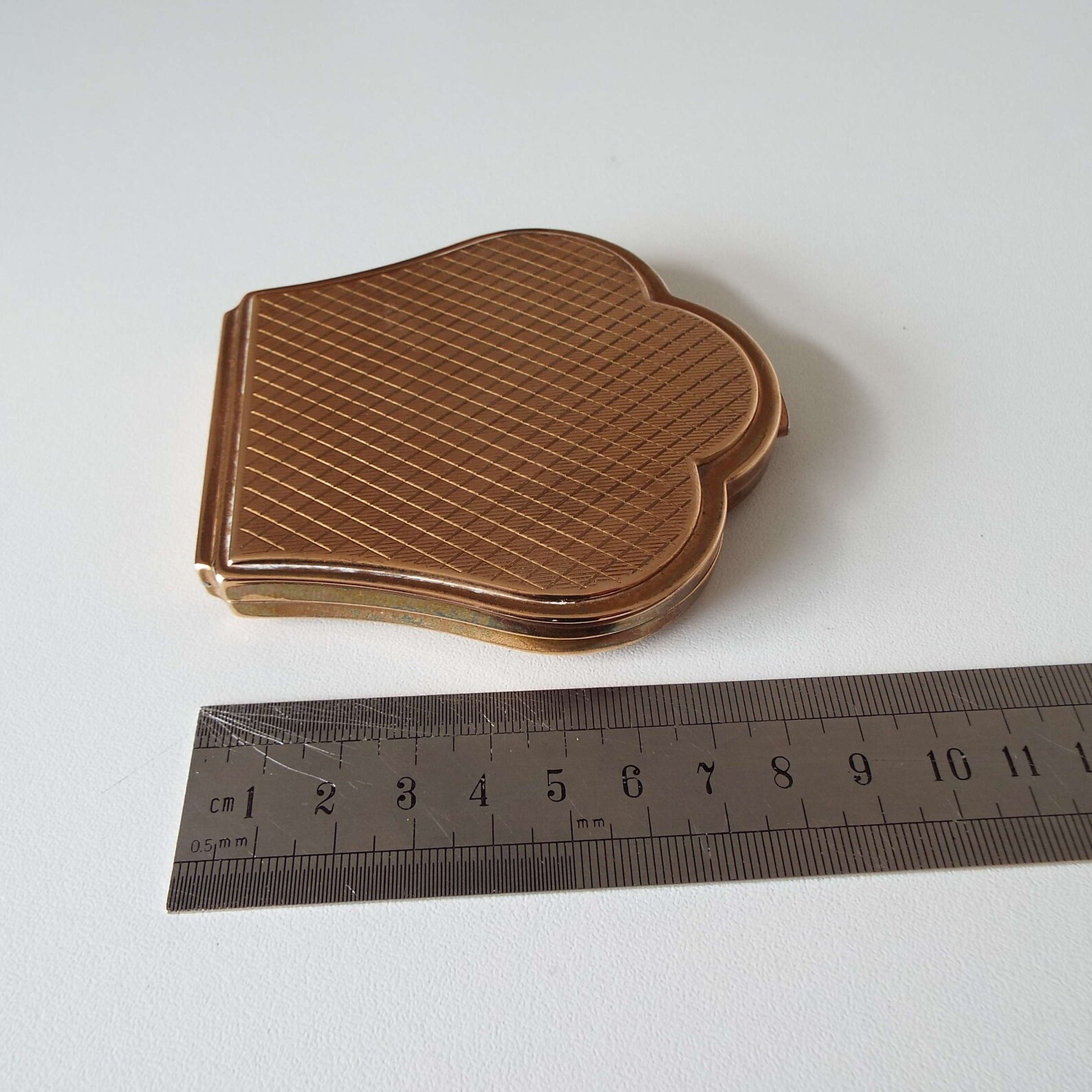 Rare Vintage Olfa Powder Compact French Powder Compact Paris Landmarks ...
