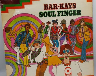 Bar-Kays Soul Finger LP UK Vintage Vinyl Record 1967 UK Pressing 1960 Soul Funk Music
