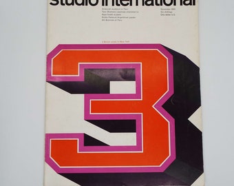 Vintage Magazine november 1965 Studio International Modern Art Sculpture Magazine