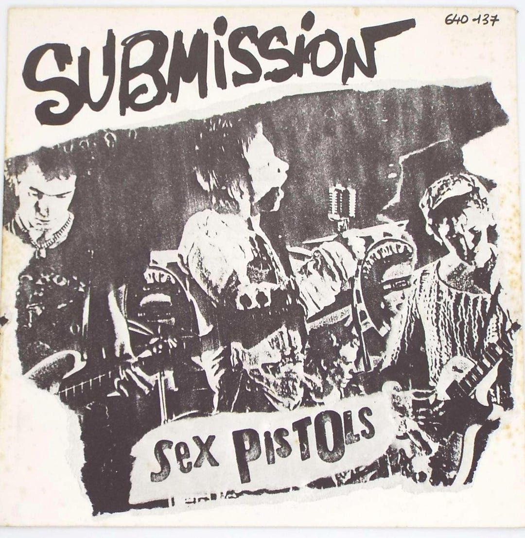 SEX PISTOLS UK盤 Submission 7インチ Sex Pistols Submission New York 7