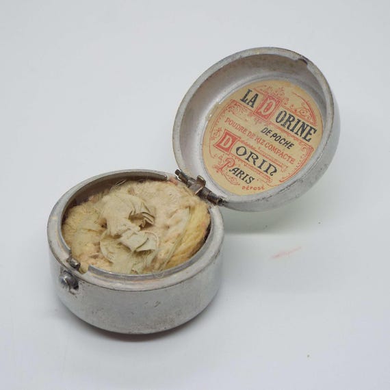 Antique Dorin Powder Compact French Powder Compact La… - Gem