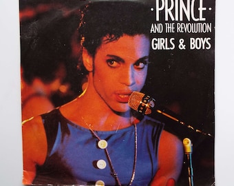 Vintage Record 1986 Prince And The Revolution Girls & Boys Vinyl Record UK Pressing Electronic Dance