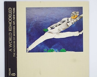 Vintage Modern Art Book, Chagall Cover, 1975 Edition