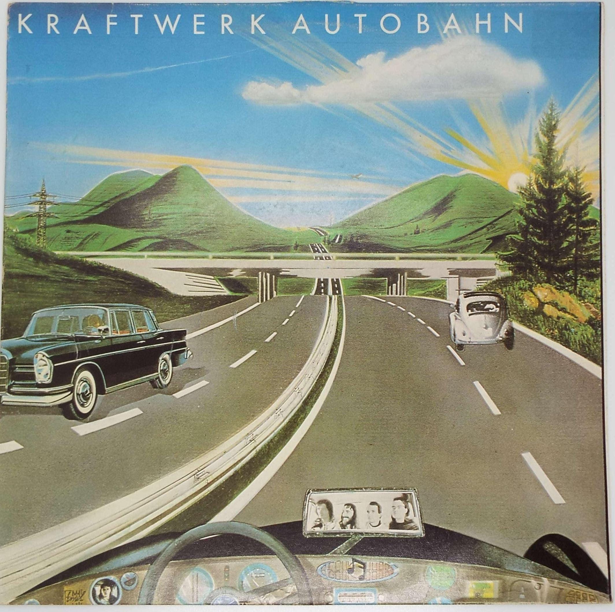 Kraftwerk Autobahn LP Album Vintage Vinyl Record Electronic Synth