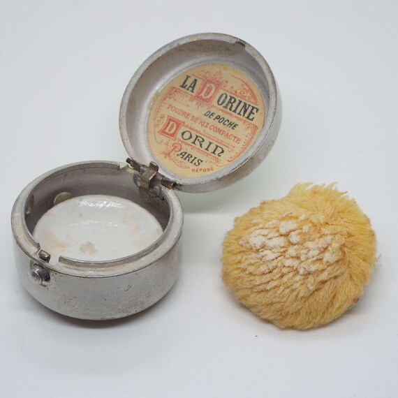 Antique Dorin Powder Compact French Powder Compact La… - Gem