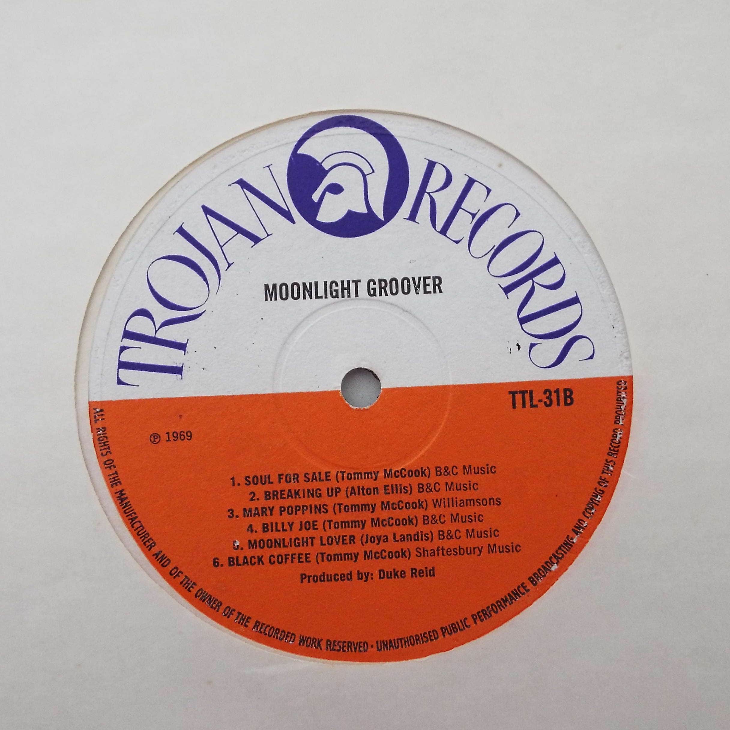 洋楽 MOONLIGHT GROOVER 1969 TROJAN RECORDS Review | Moonlight Groover | LP Reissue | Reggae Vibes