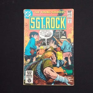 Vintage Comic Sgt. Rock No 358 The Young Soldiers DC Comics