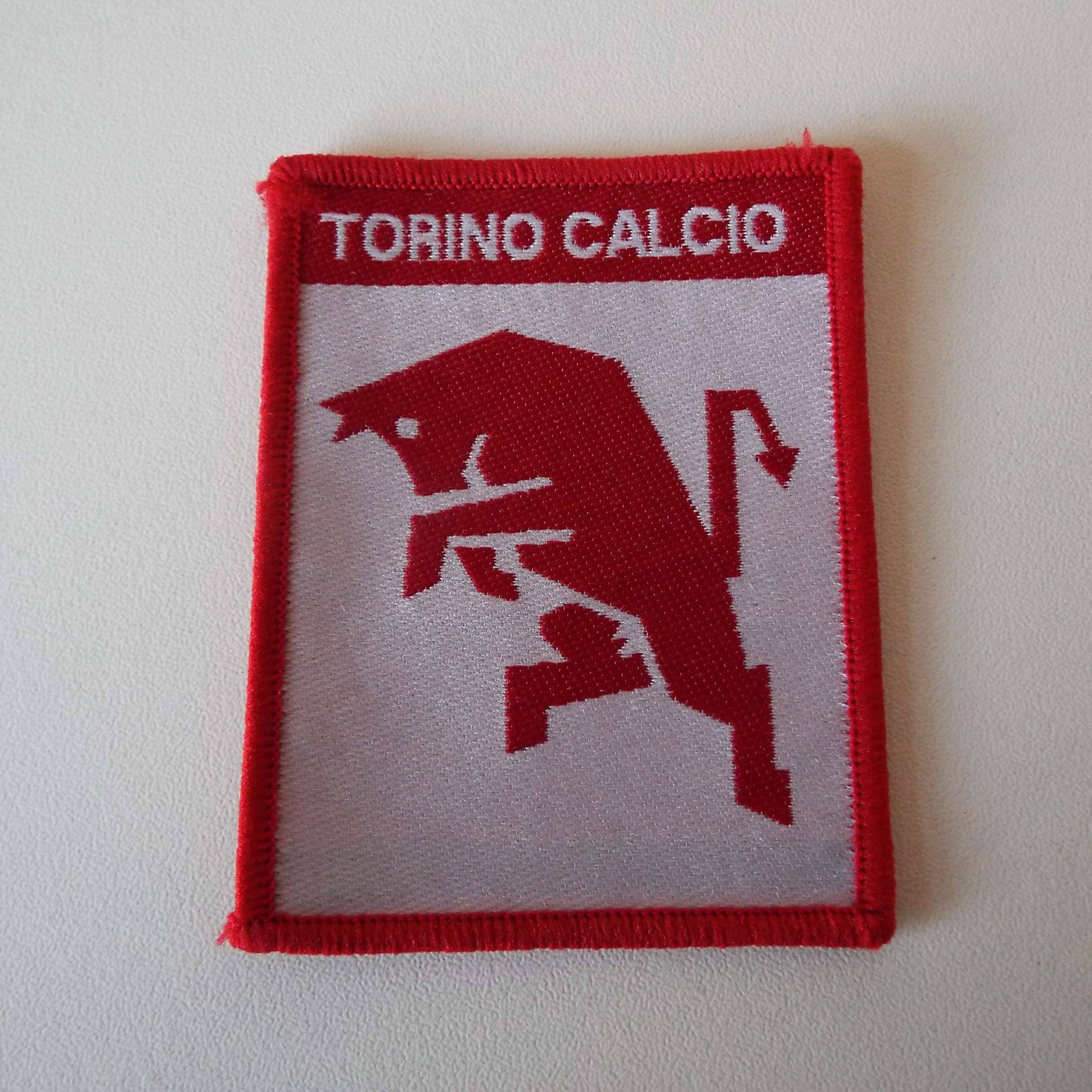 Vintage Torino Calcio Football Badge Soccer Patch Torino Toro