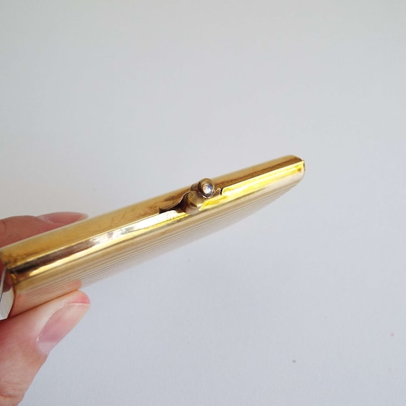 Vintage 1940's Stratton Pontoon Powder Compact Purse … - Gem