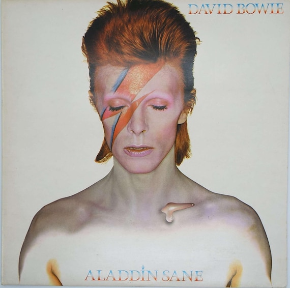 David Bowie Aladdin Sane Vinyl Record LP Album 1st UK Pressing