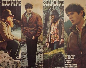 Spider John Koerner & Willie Murphy Running Jumping Standing Still Album LP 1969 Disco in vinile vintage USA Pressing Blues Folk Country
