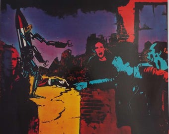 U.K. Subs Brand New Age Vintage 1980 Vinyl Record LP Punk Rock Charlie Harper UK Pressing Punk Music