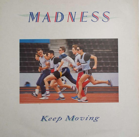 Madness Keep Moving LP Album 12