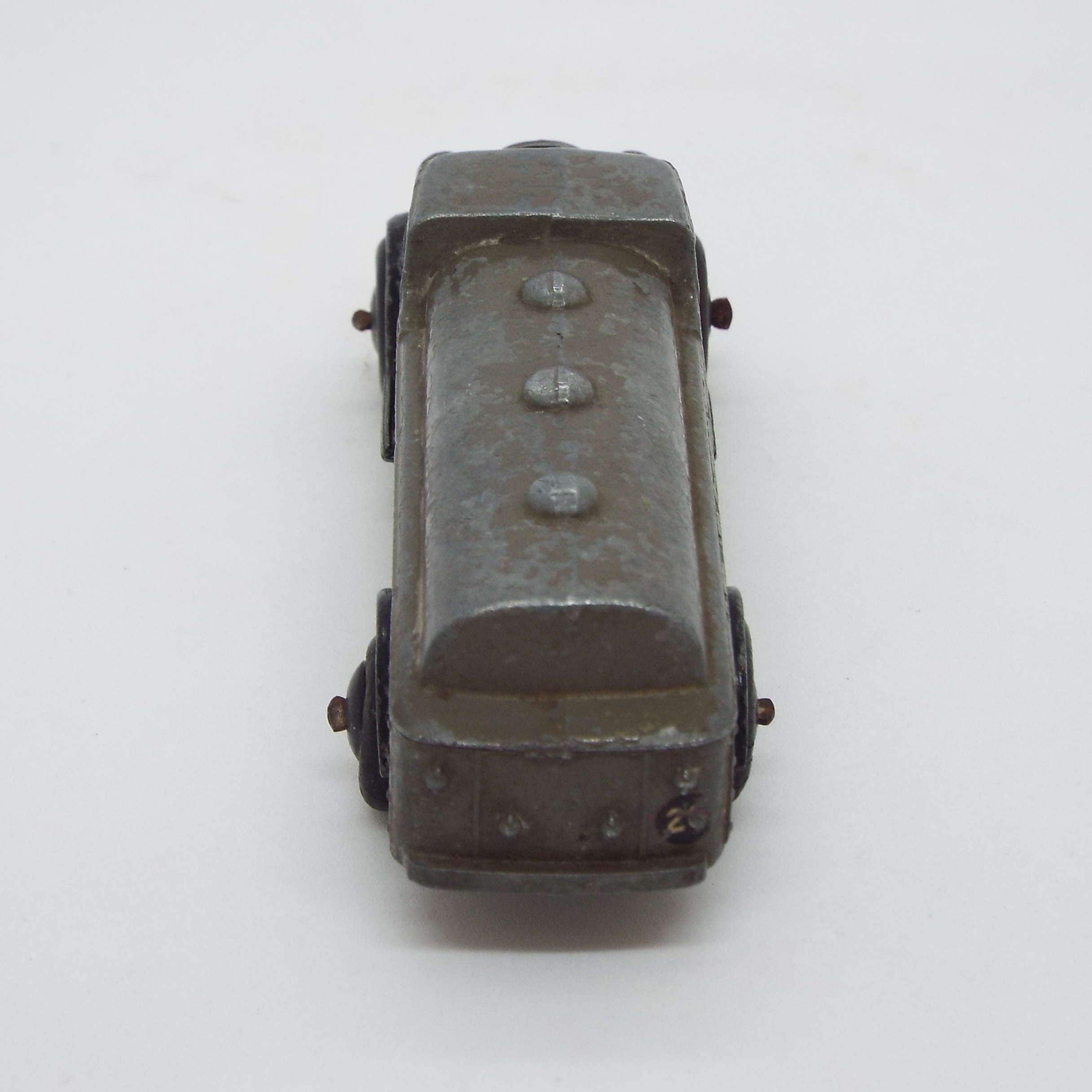 Camion Citerne Dinky GB 1945 Petrol Tank Wagon POOL 25D - À Restaurer, Vendu En L'état, Métal, Royaume-Uni
