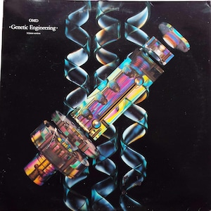 OMD Genetic Engineering 12&quot; Single 45rpm Record 1983 Vintage Vinyl Record UK Pressing Electronic Synth Pop Orchestral Manoeuvres In The Dark