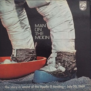 Moon Landing Record - Etsy