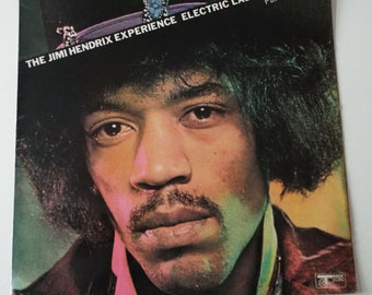 Vintage Record 1969 The Jimi Hendrix Experience Electric Ladyland Part 2 Vinyl Record LP Psychedelic Rock A1/B1 UK Pressing