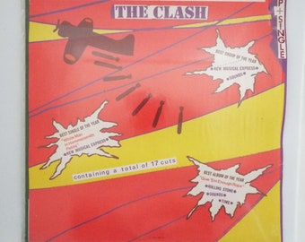Vintage 1979 The Clash Pearl Harbour '79 Vinyl Schallplatte LP & Single WrapAround Cover In Shrink Wrap japanischen Pressing Punk Rock