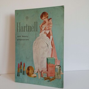 Vintage Norman Hartnell Beauty Preparations Advertising Sign Lipstick ...