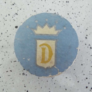 Rare Vintage Art Deco Daublays Beauty Powder Box Unopened 1930&#39;s 1940&#39;s Face Powder Australian Make-Up Cosmetics Vanity Storage