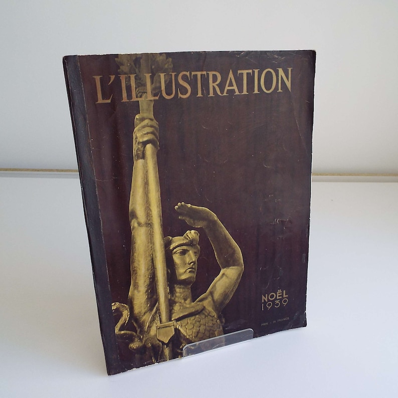 Vintage Noel 1939 L'Illustration French Magazine | Etsy