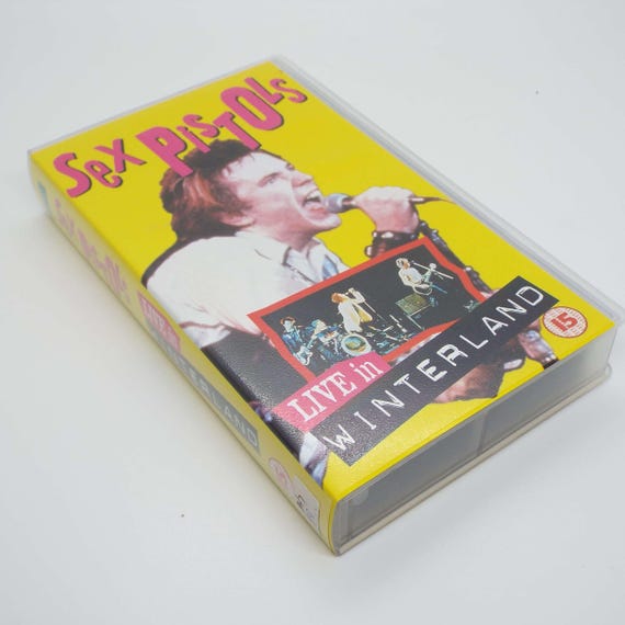 Sex Pistols Live in Winterland VHS Video Cassette 14th Jan 1978