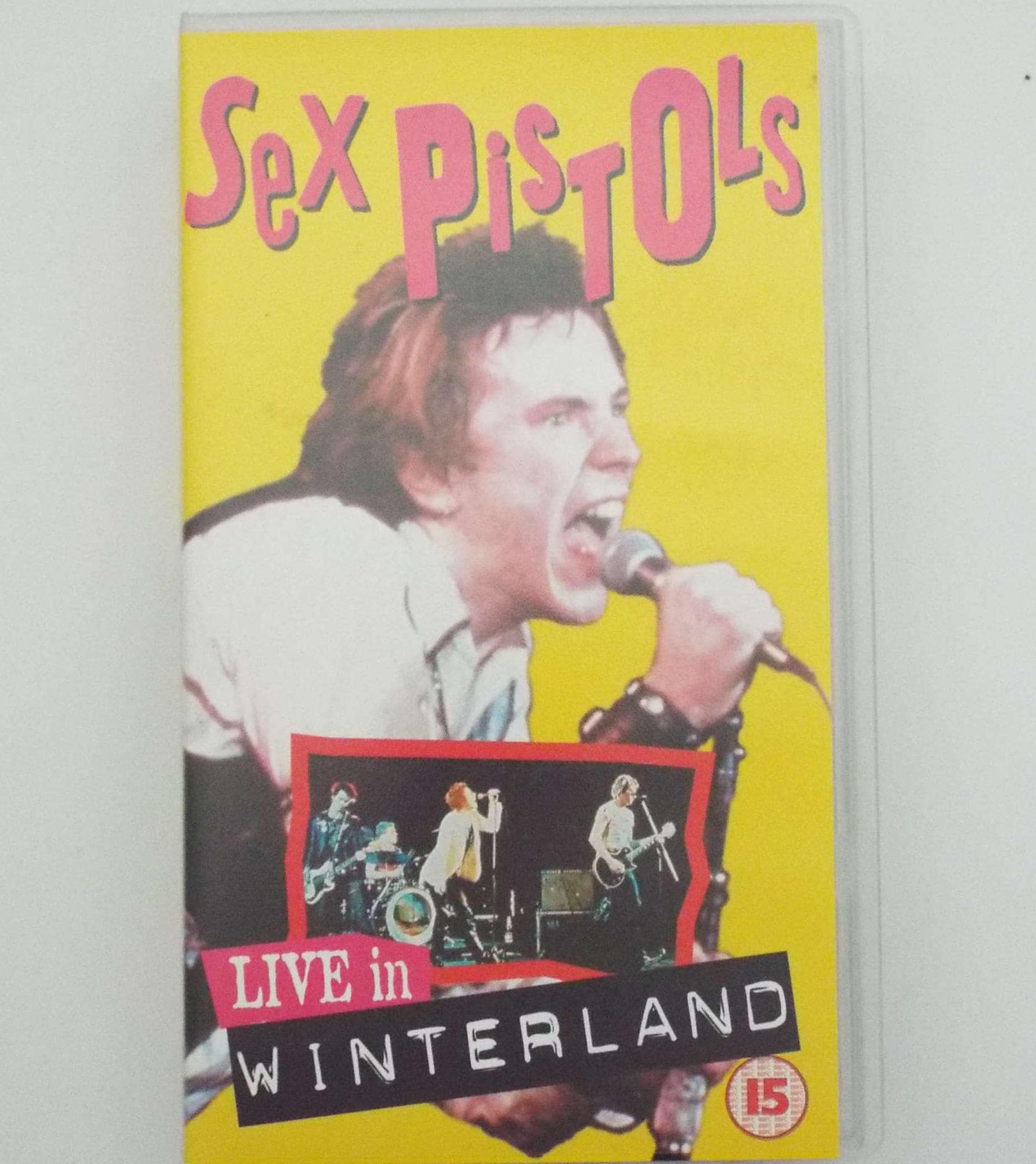 Sex Pistols Live in Winterland VHS Video Cassette 14th Jan 1978