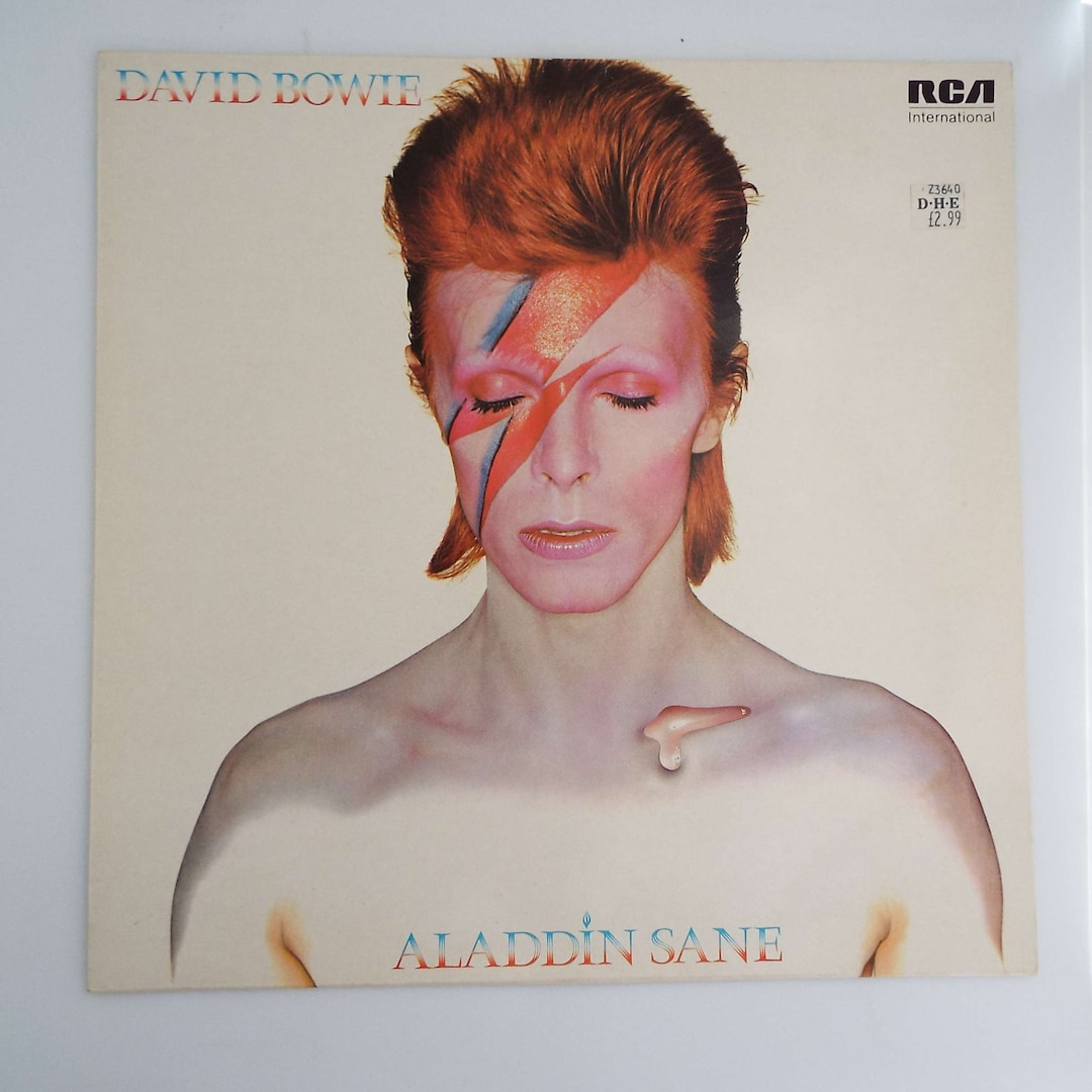 Vintage David Bowie Aladdin Sane Vinyl Record LP Album UK - Etsy