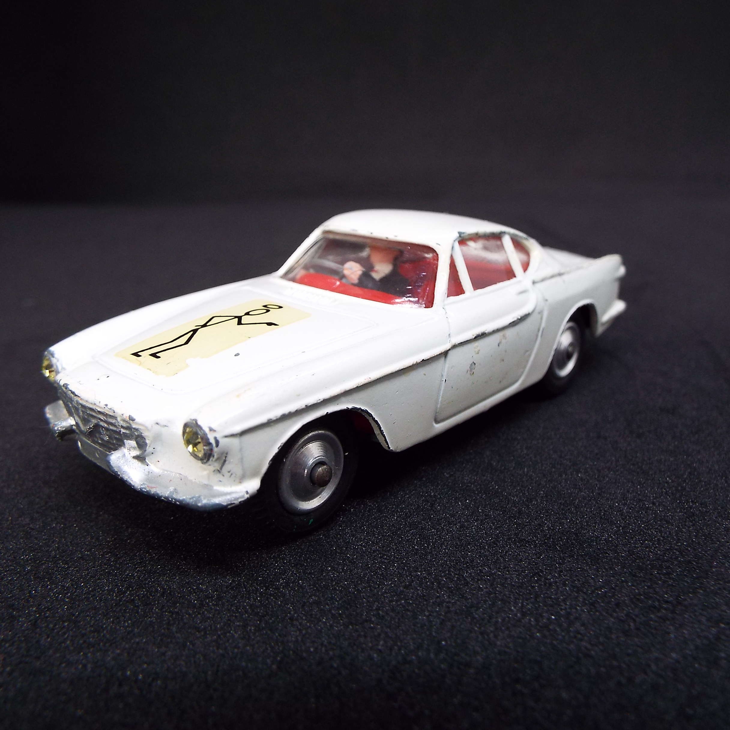 Vintage Corgi 258 the Saints Volvo P1800 Collectable Toy Push Pull