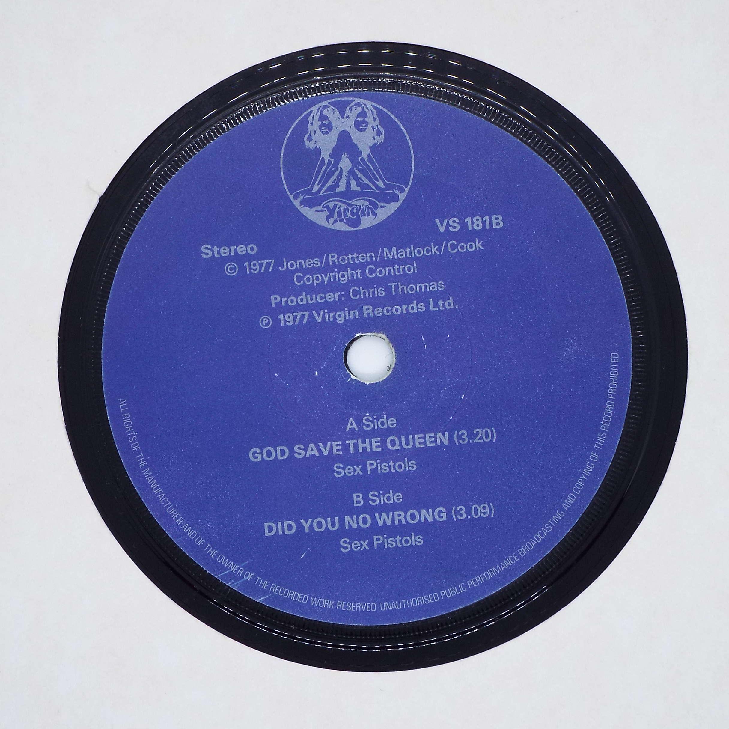 Sex Pistols God Save the Queen 7