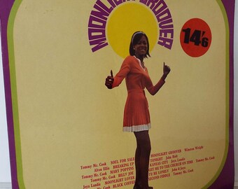 Moonlight Groover LP Album Vinile Vintage 1969 Trojan Records Winston Wright John Holt Joya Landis Reggae Ska Rocksteady