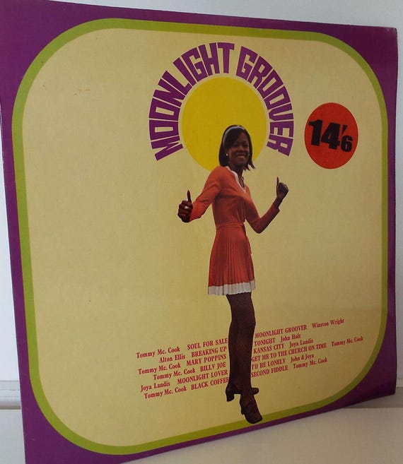 洋楽 MOONLIGHT GROOVER 1969 TROJAN RECORDS Moonlight Groover LP Album Vintage Vinyl Record 1969 Trojan