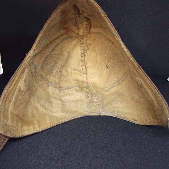 Vintage Leather Helmet Car Racing Helmet Motor Racing… - Gem