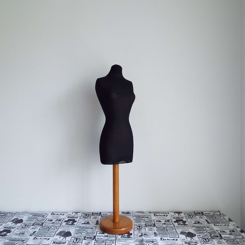 Vintage Half Scale Dress Form on Stand Mannequin 1/2 Scale Etsy UK