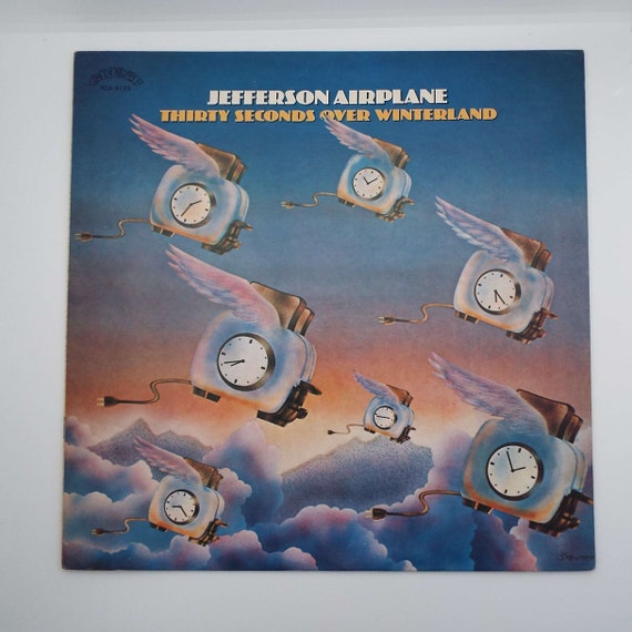 Jefferson Airplane Thirty Seconds Over Winterland LP Album 1973