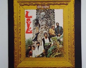 Vintage Love Da Capo Vinyl Record LP Album Greek Pressing Psychedelic Rock