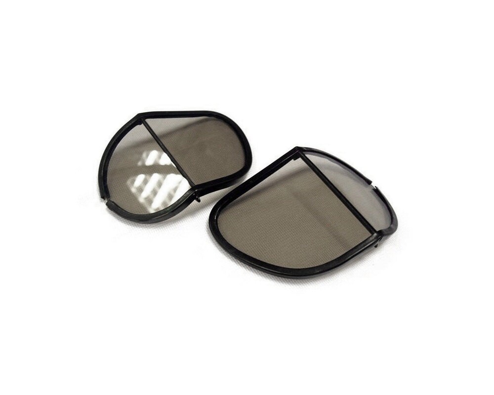 RAF Mark 8 WW2 Goggles, Blue Painted Frames, Brown Leather and