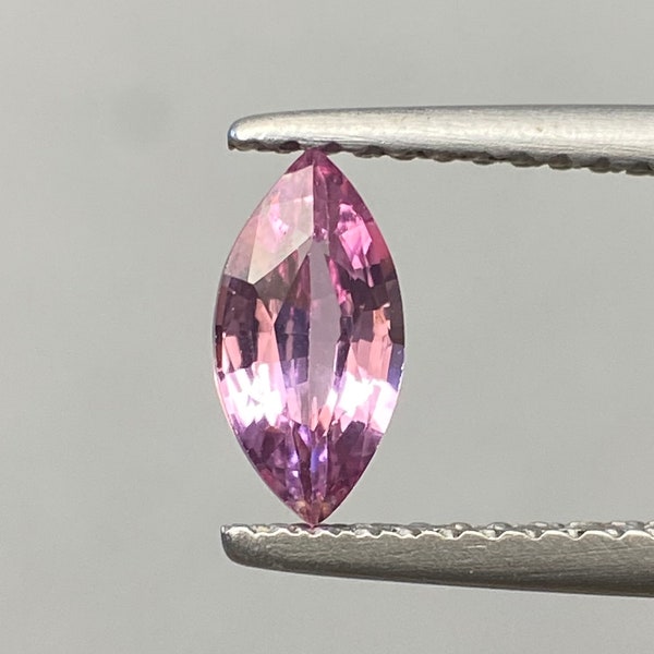 Pink Sapphire 0.6 cts Natural Marquee cut Ceylon loose gemstone very special gift for your loved ones and custom jewelry ring unique design